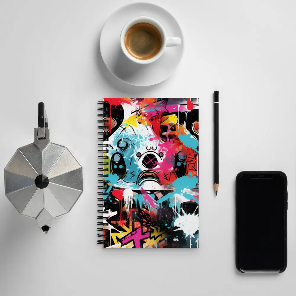 Bursting with Playfulness | Spiral Notebook