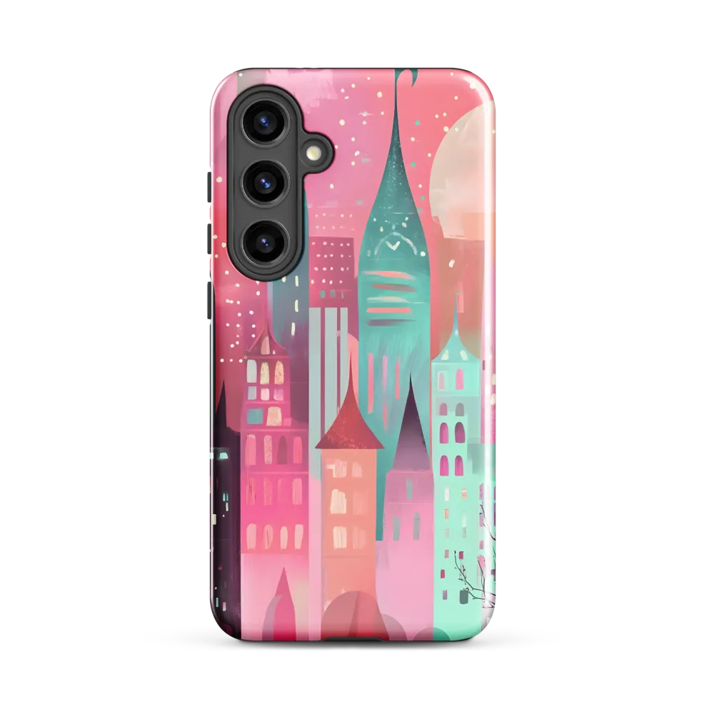 Whimsical City at Dusk