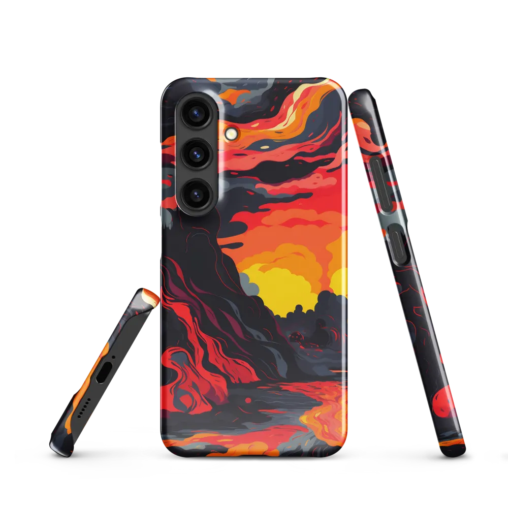 Eruption of Colors | Phone Case |  S24 | Snap Case | Glossy