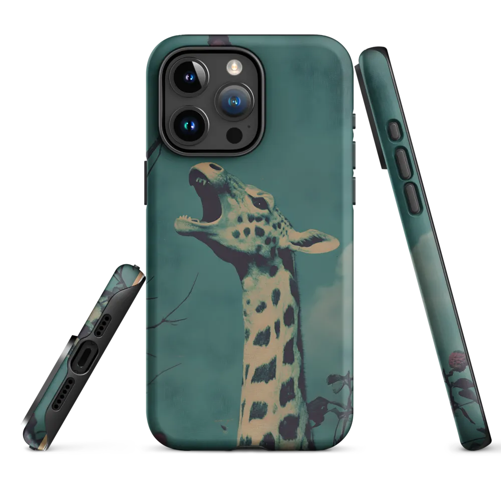 Whispers of the Tall: A Surreal Giraffe Encounter