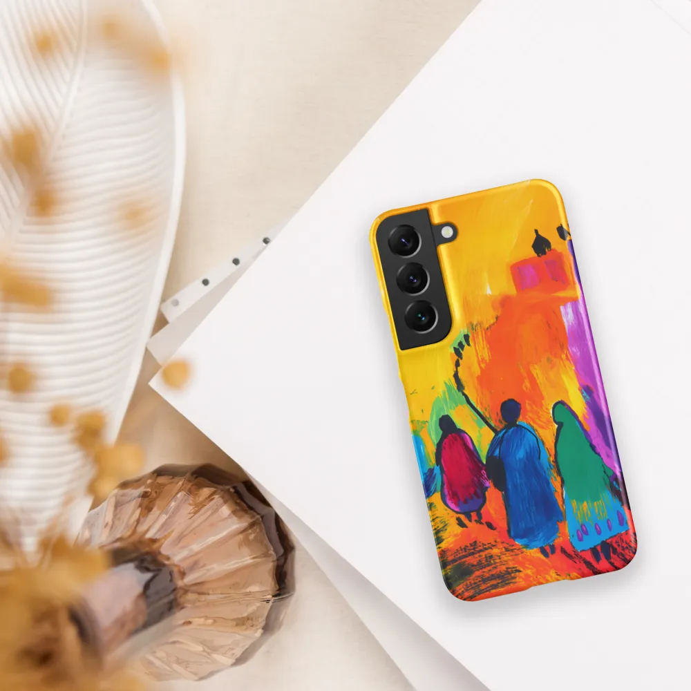 Journey Through Color | Phone Case |  S22 | Snap Case | Matte