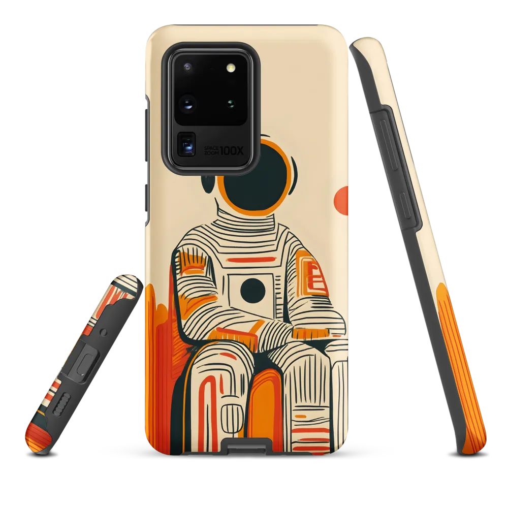 Contemplation of the Stars | Phone Case |  S20 Ultra | Tough Case | Matte