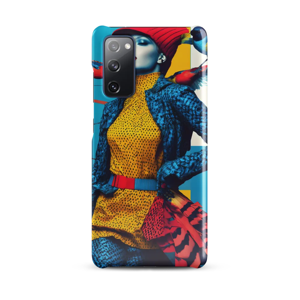 Vibrant Fusion of Nature and Fashion