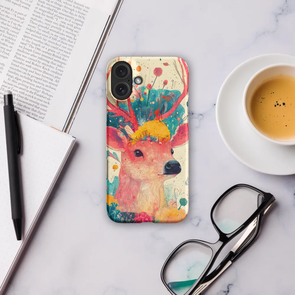 Whimsical Harmony: A Deer in Bloom