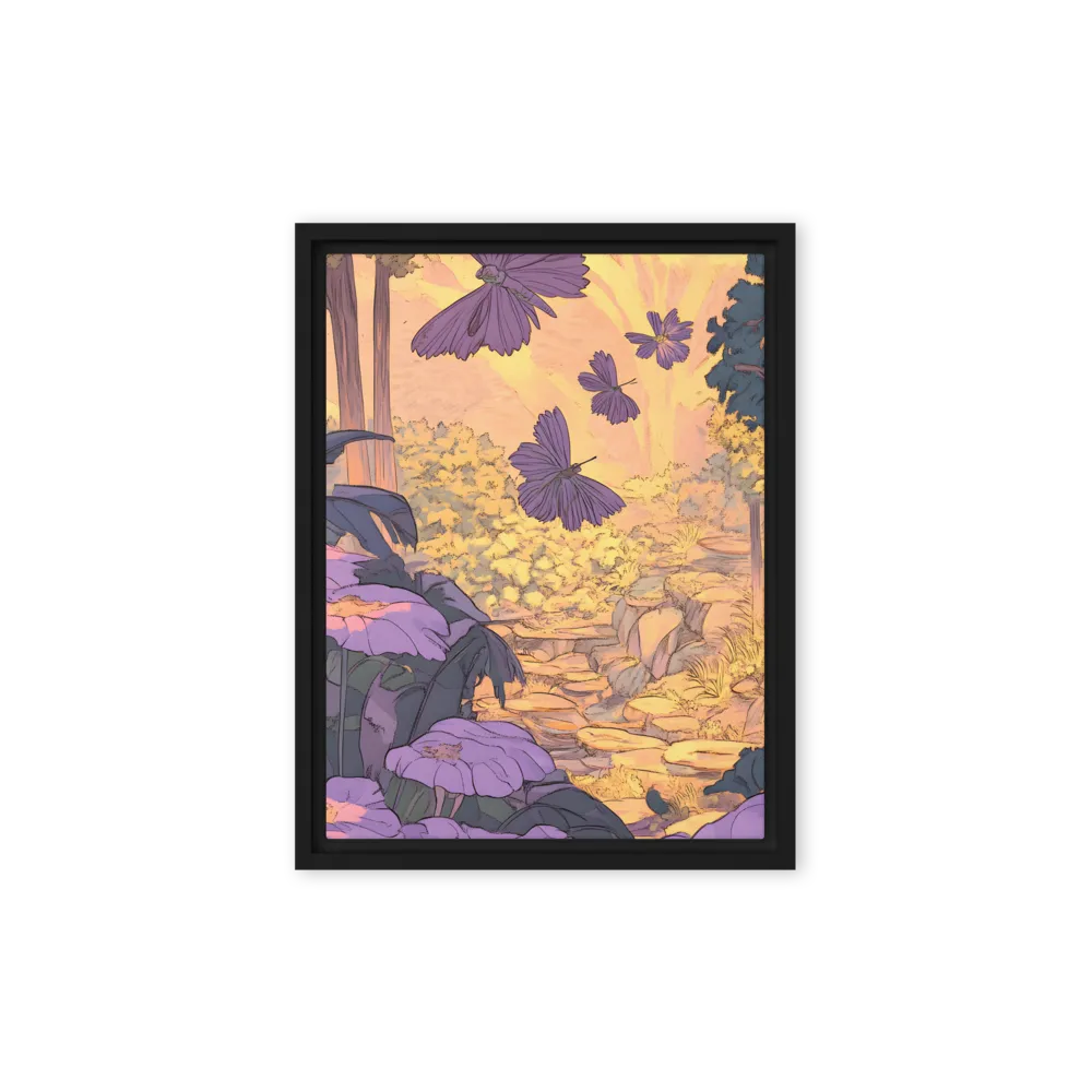 A Serene Dance of Butterflies | Art Print