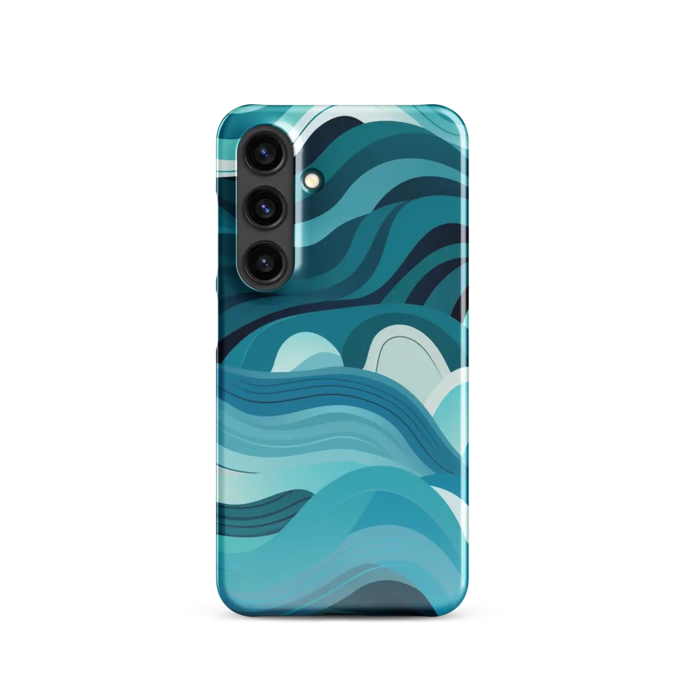 Ebb and Flow | Phone Case |  S24 | Snap Case | Glossy