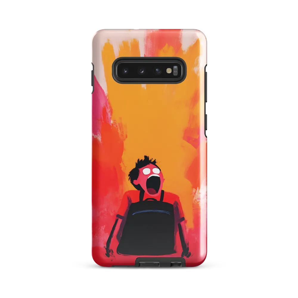 Eruption of Emotions | Phone Case |  S10 Plus | Tough Case | Glossy