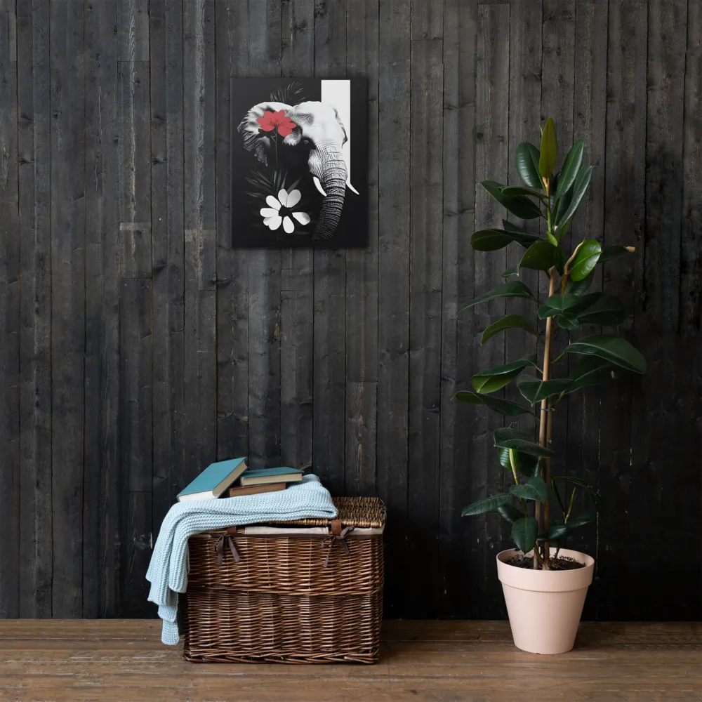 Elephant Harmony | Thin Canvas | 16″×20″