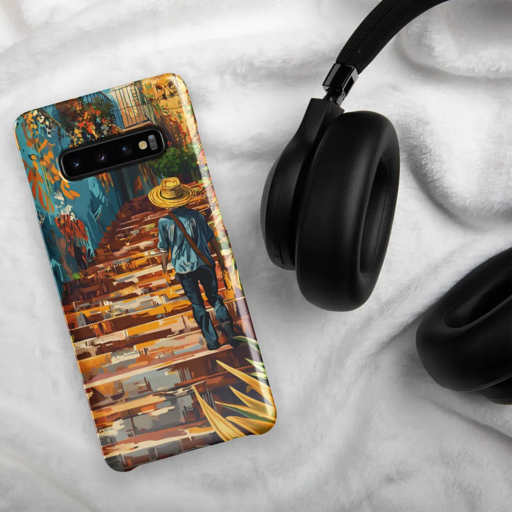 Steps to Adventure | Phone Case |  S10 Plus | Snap Case | Glossy