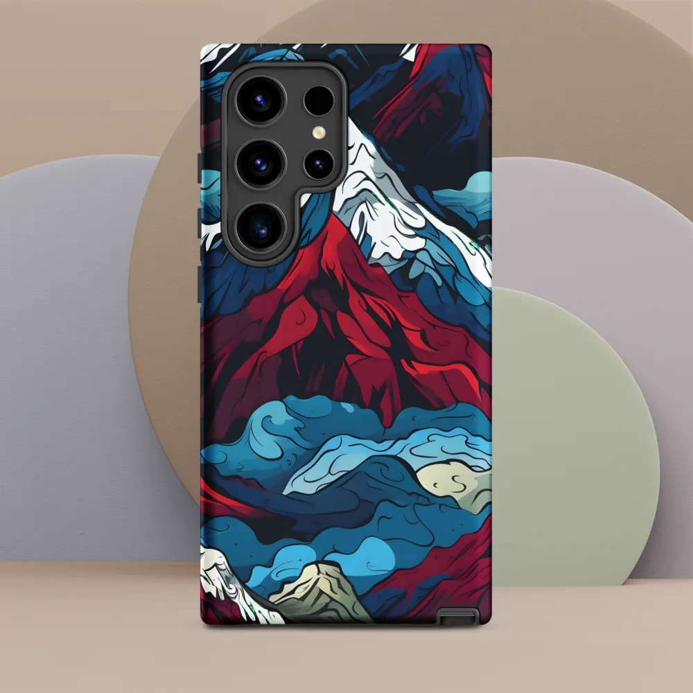 Mountain Majesty: An Abstract Voyage
