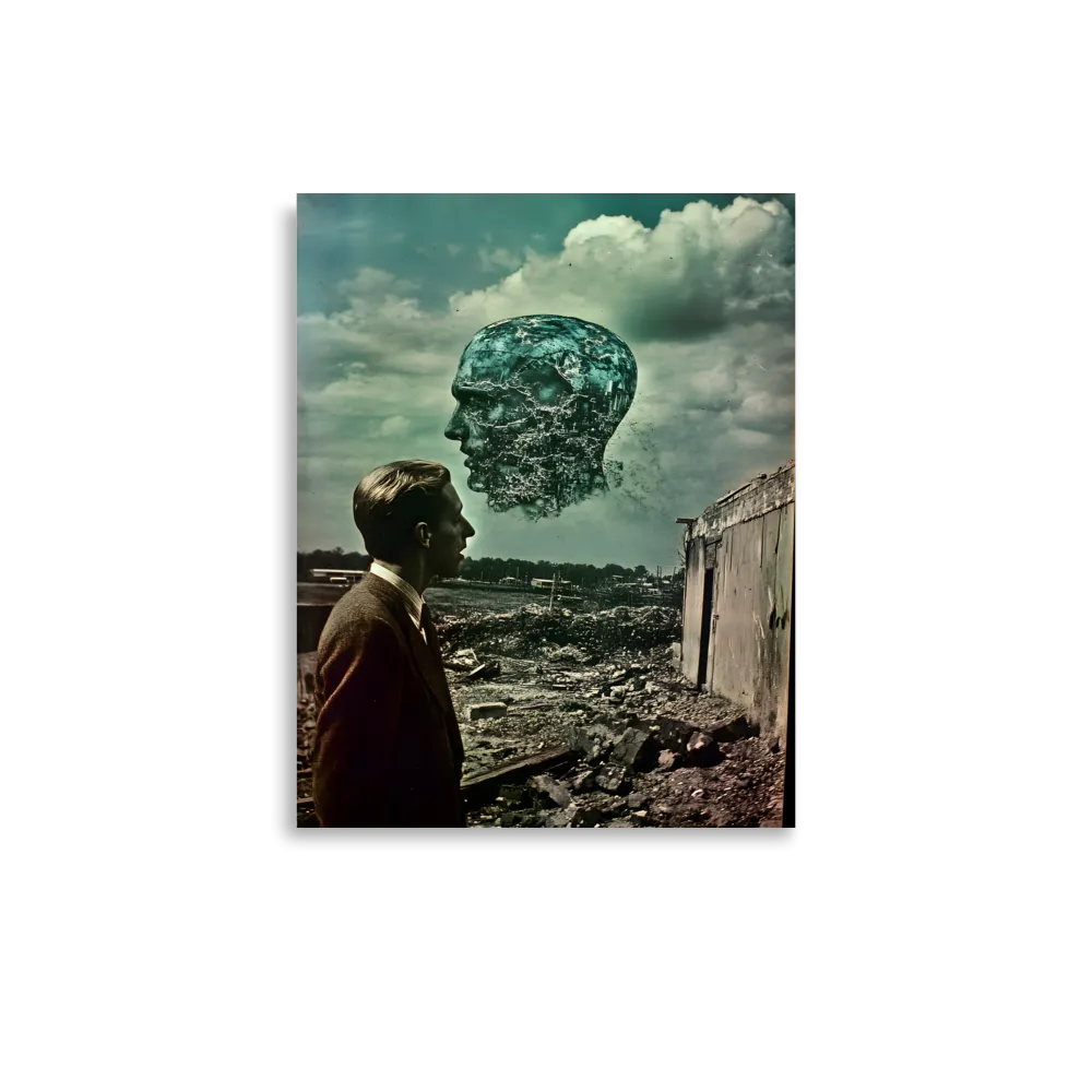 Ethereal Reflections: Identity in a Fragmented World | Poster | 11″×14″