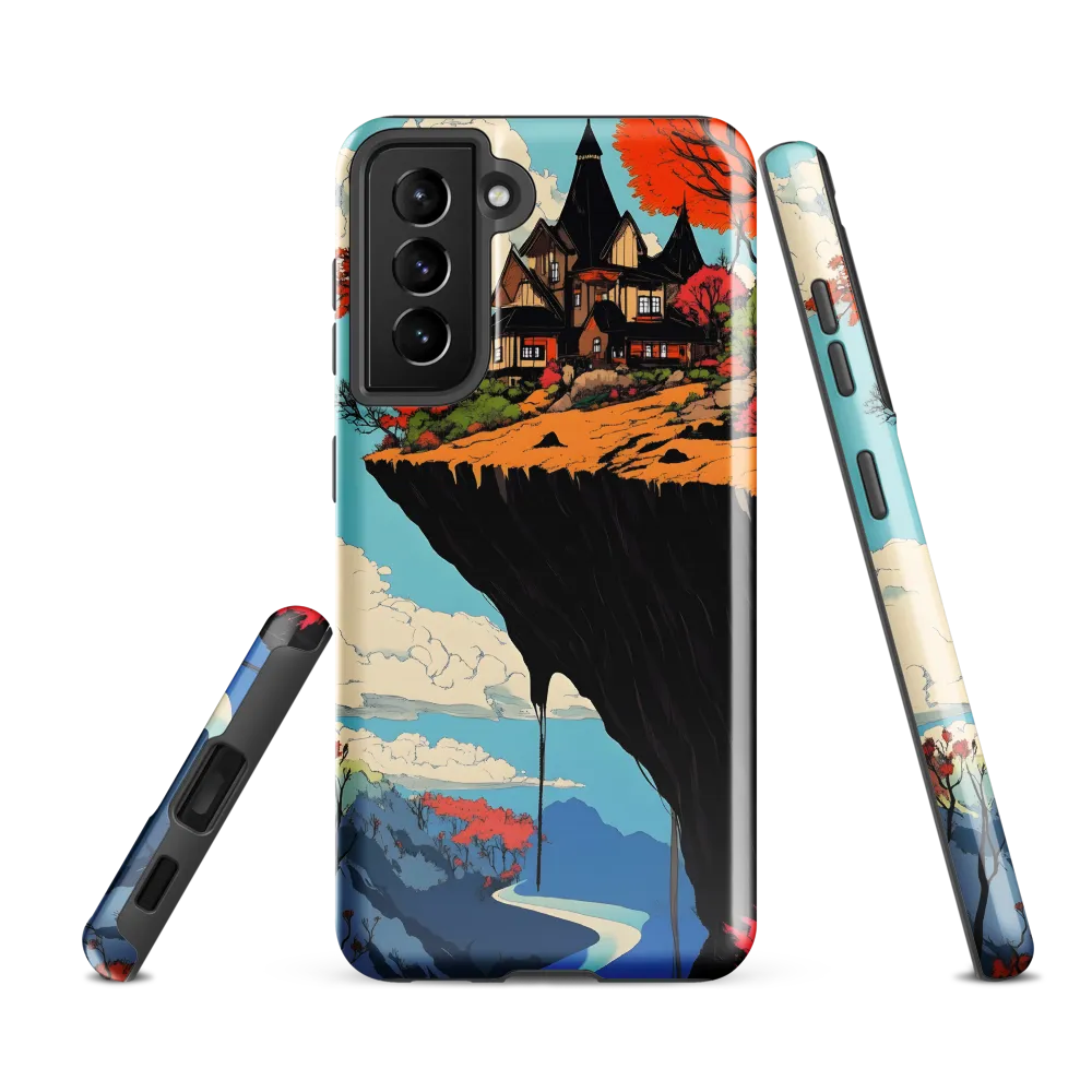 Whispers of the Cliff House | Phone Case |  S21 FE | Tough Case | Glossy