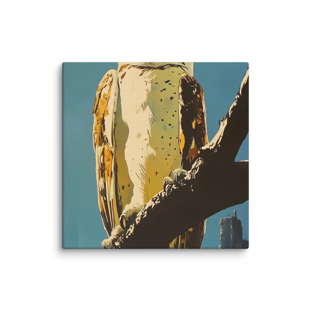 The Guardian of the Urban Wild | Canvas | 30″×30″