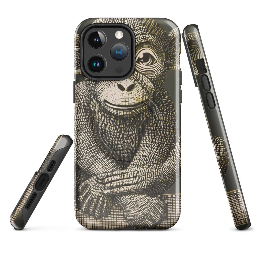 Intricate Primate Portrait
