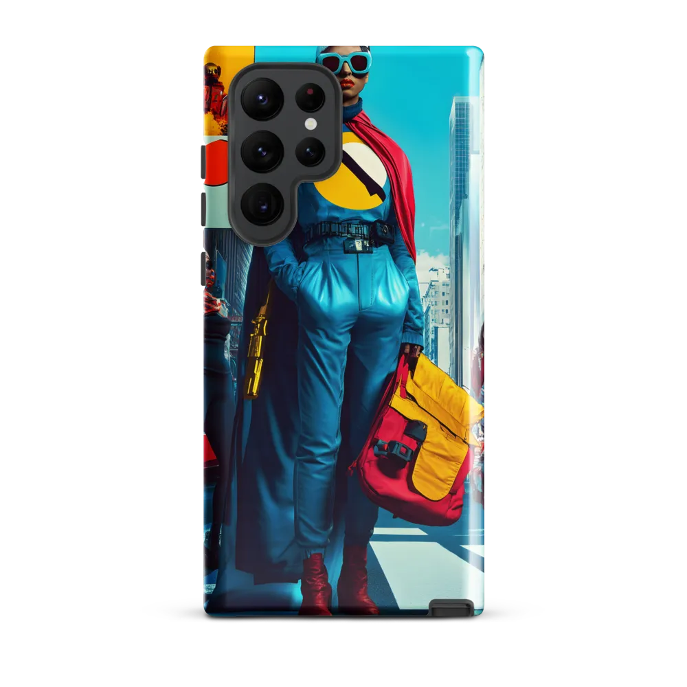 Urban Power: A Superhero's Stance