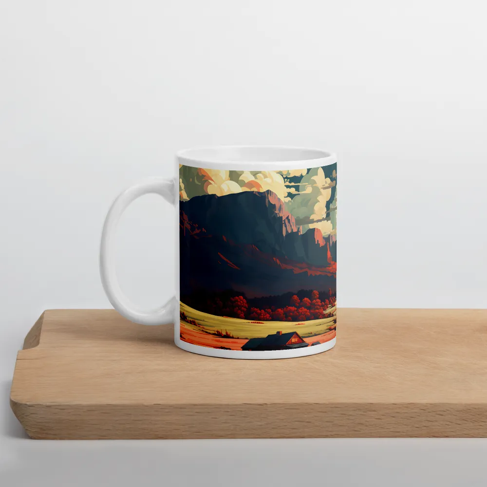 Tranquil Reflections | Mug with White inside | 11 oz