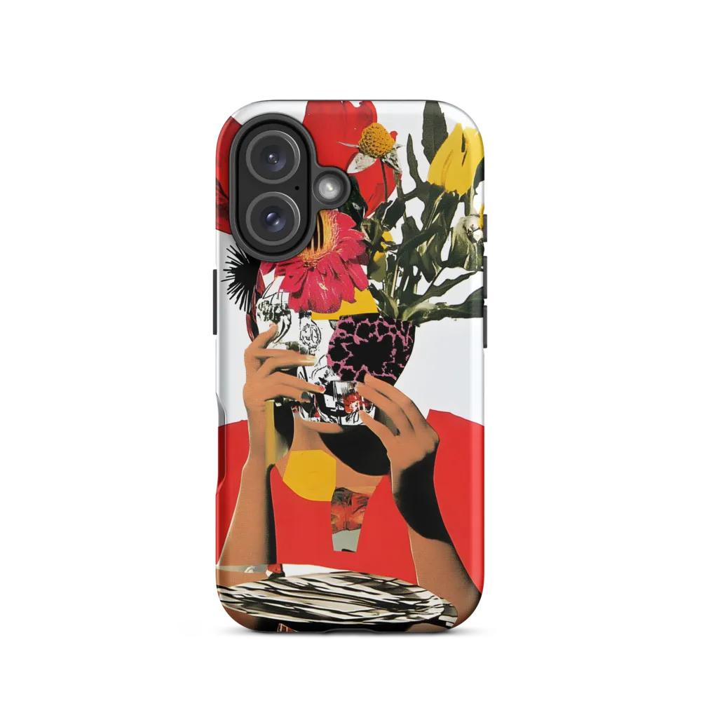 Floral Visions: The Intersection of Life and Art | Phone Case |  16 | Tough Case | Matte