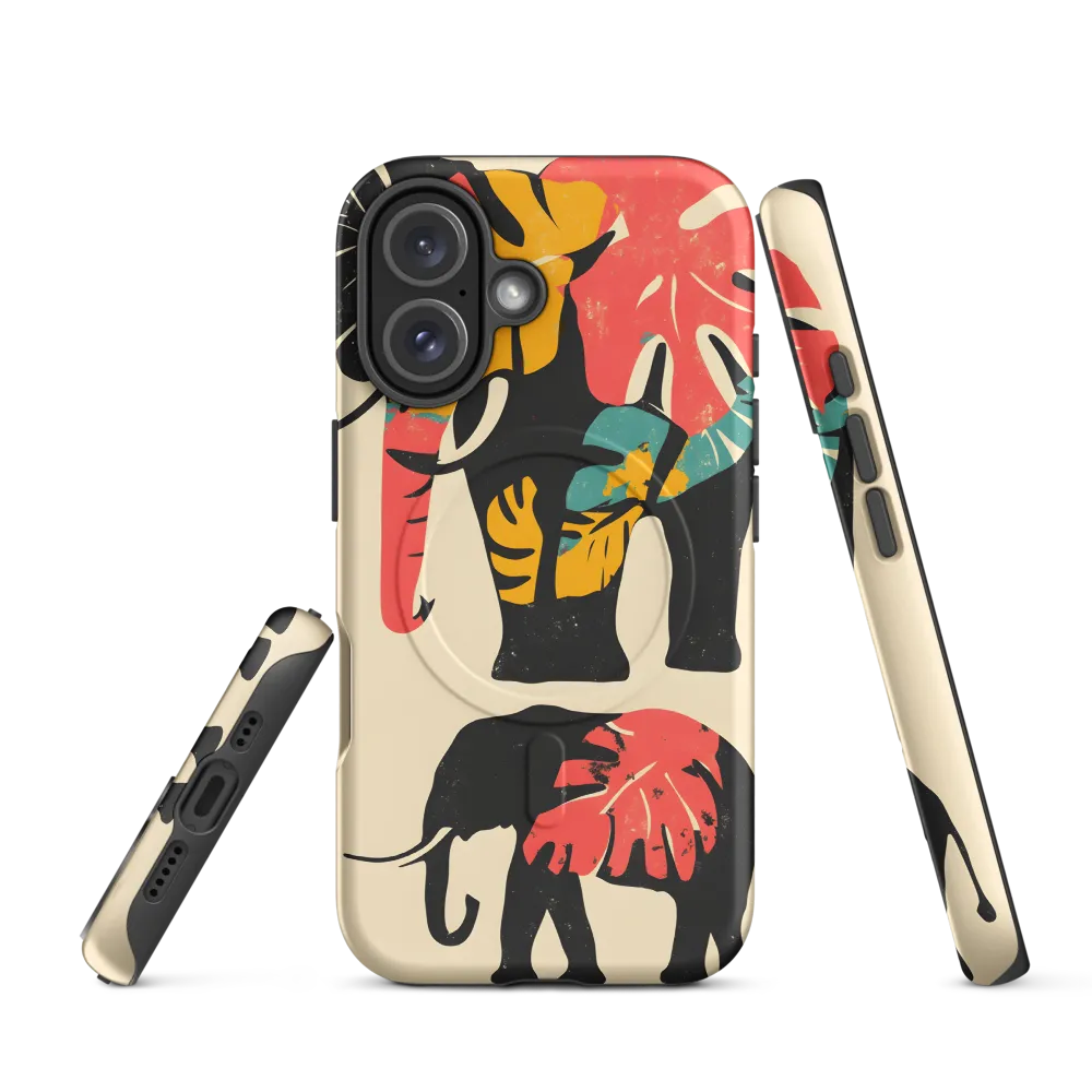 Tropical Elegance: The Elephant's Dance