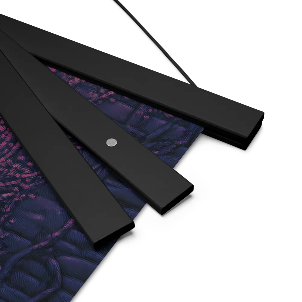 Veil of Enigma | Poster With Black Wood Hanger | 14″×14″