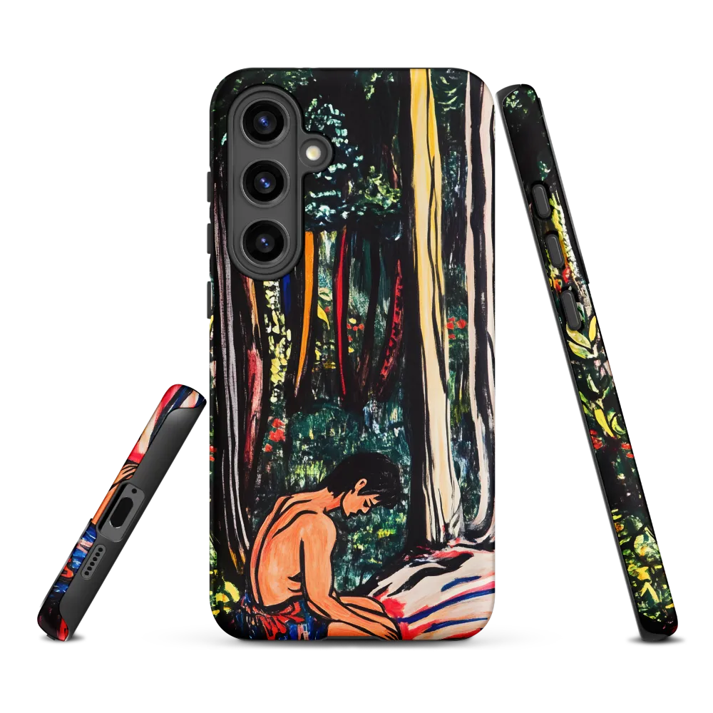 Contemplation in Nature | Phone Case |  S24 Plus | Tough Case | Matte