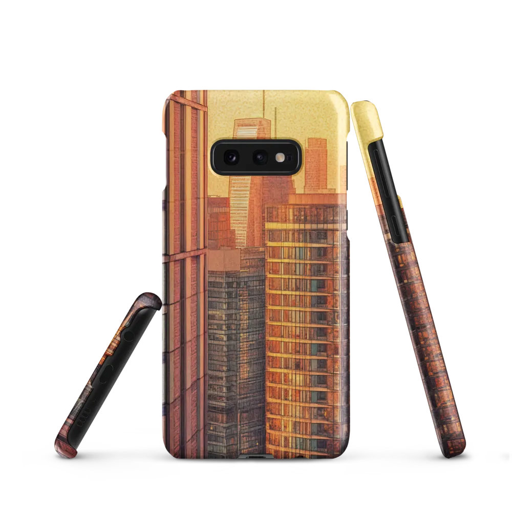 Urban Serenity at Sunset | Phone Case |  S10e | Snap Case | Matte