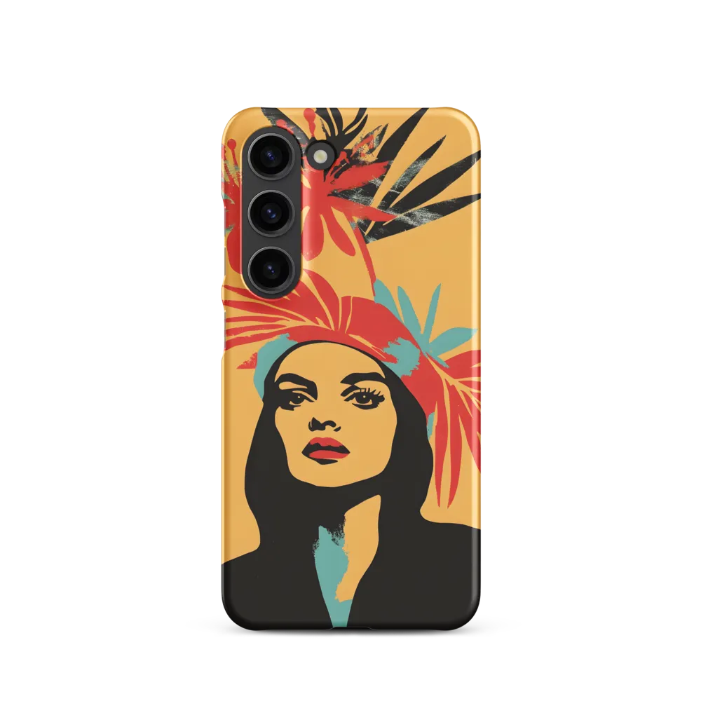 Tropical Elegance | Phone Case |  S23 | Snap Case | Matte
