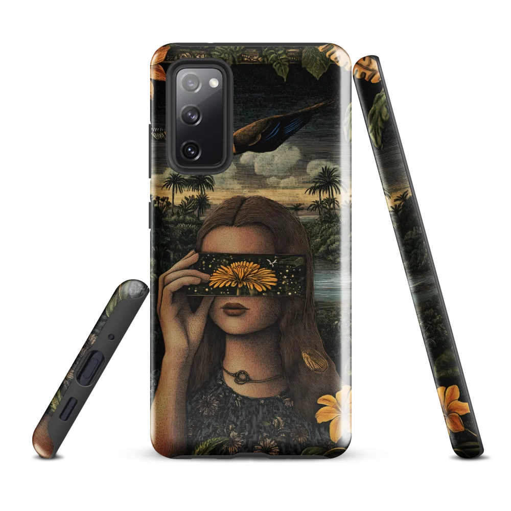 Veil of Nature: A Surreal Embrace