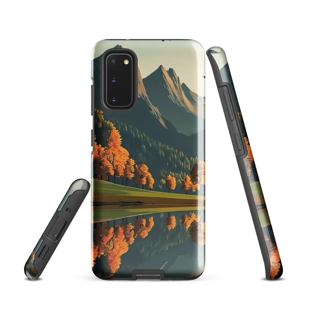 Reflections of Autumn | Phone Case |  S20 | Tough Case | Glossy