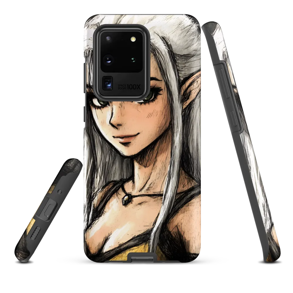 Ethereal Elegance: The Elf's Portrait