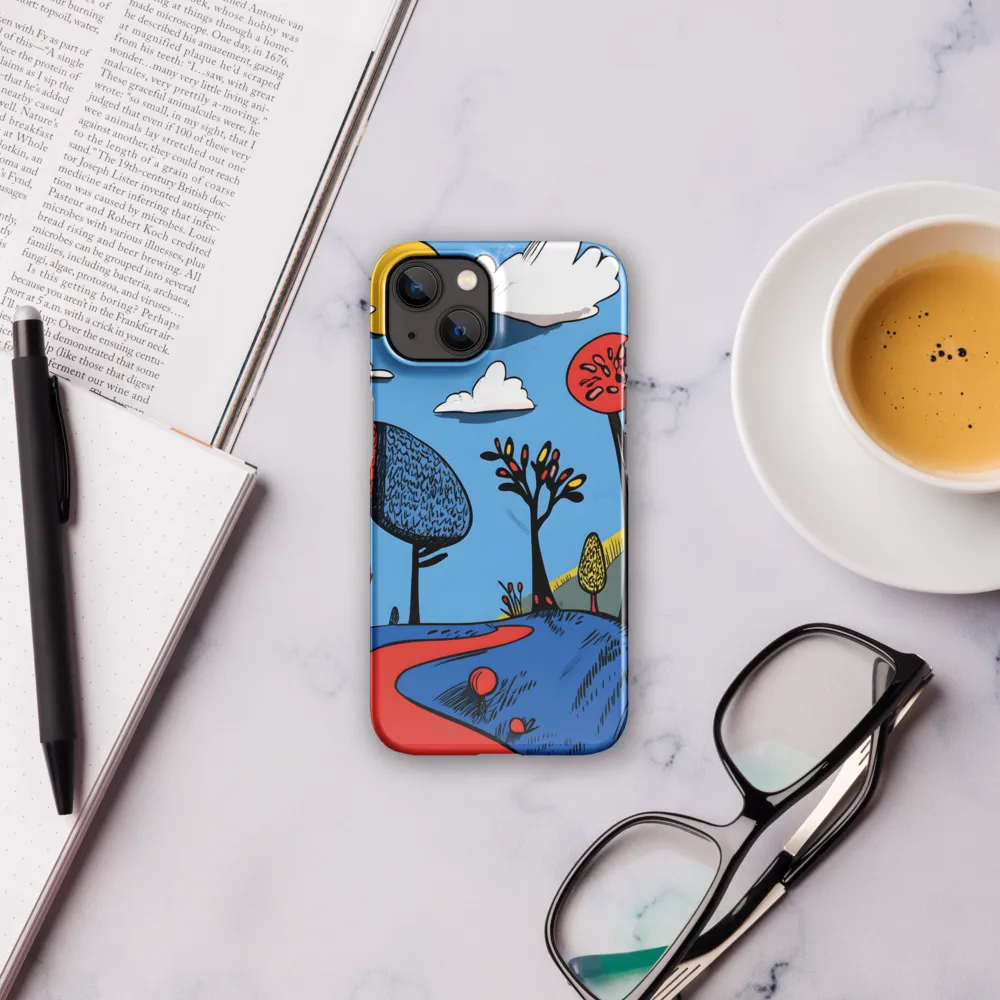 A Playful Journey Through Whimsical Woods | Phone Case |  13 | Snap Case | Glossy