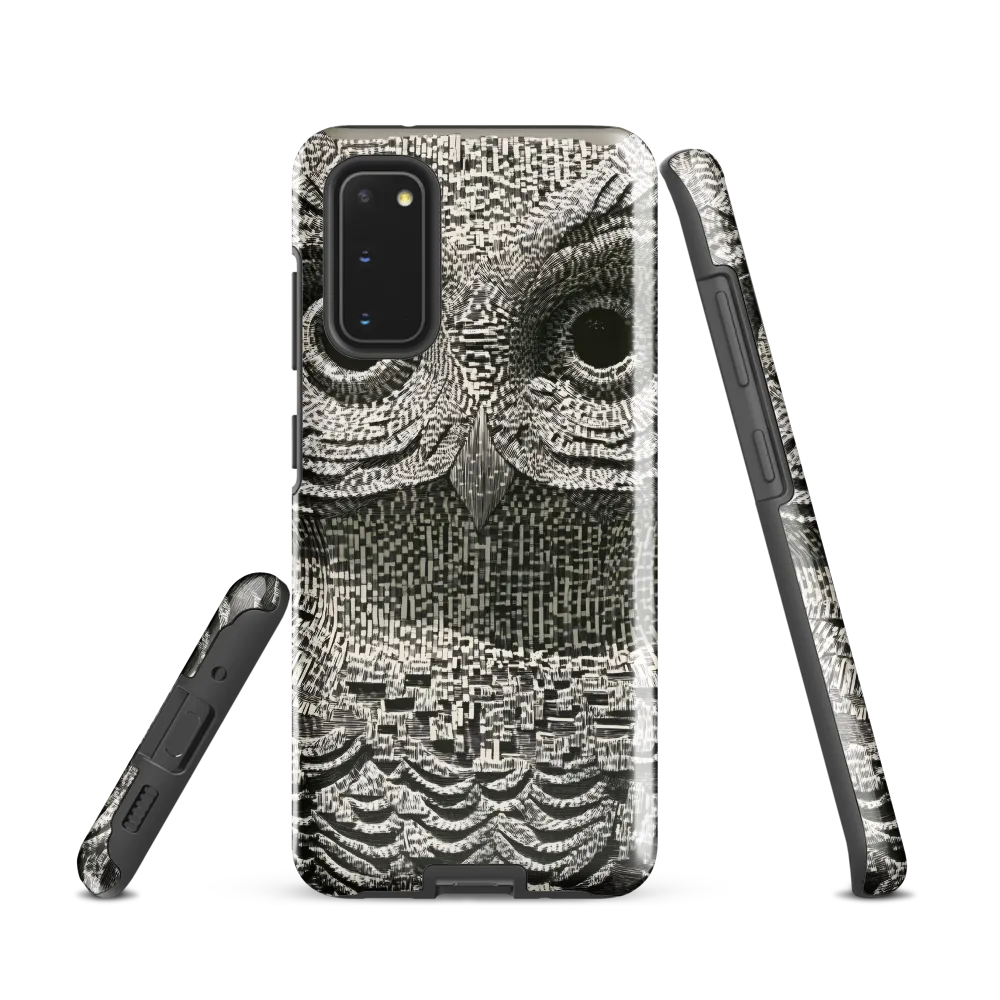 Intricate Owl of Textures