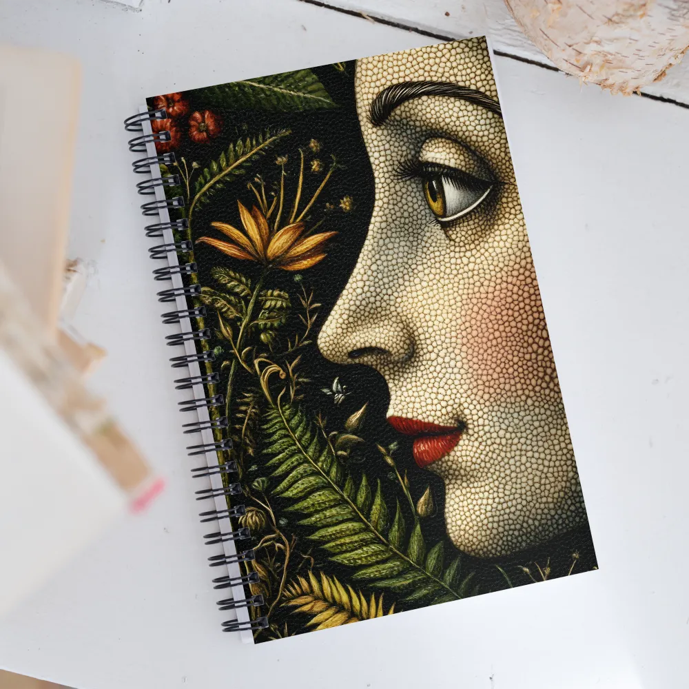 Harmony of Nature and Beauty | Spiral Notebook