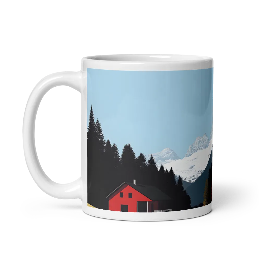 The Tranquil Retreat | Mug with White inside | 11 oz