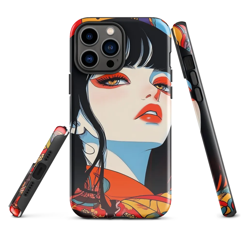 Vibrant Elegance | Phone Case |  13 Pro Max | Tough Case | Glossy