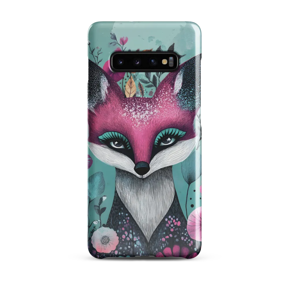 Whimsical Fox Among Blossoms | Phone Case |  S10 Plus | Snap Case | Glossy