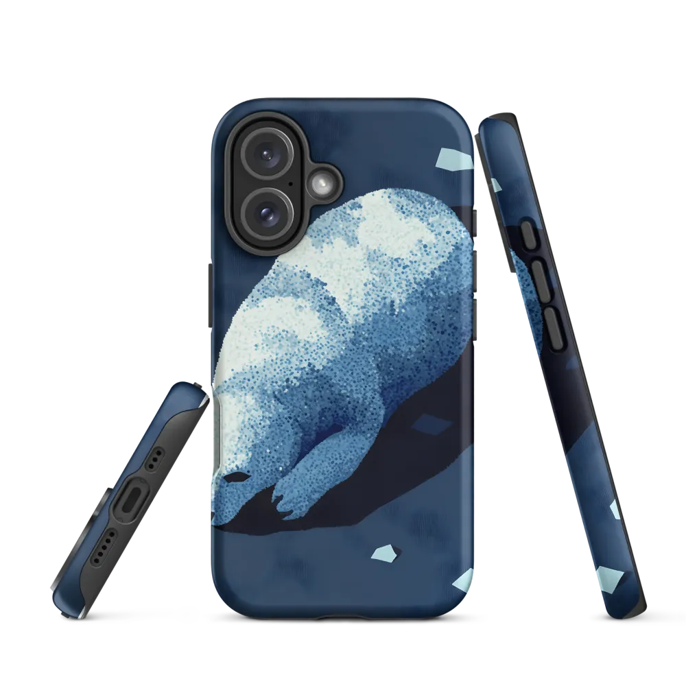 Silent Majesty: The Polar Bear's Realm | Phone Case