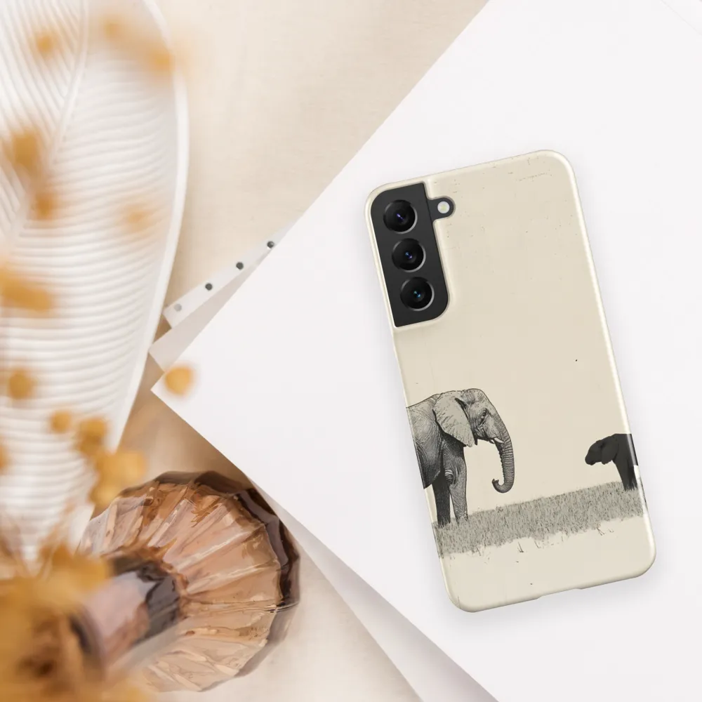 Contrasting Companions | Phone Case |  S22 Plus | Snap Case | Glossy