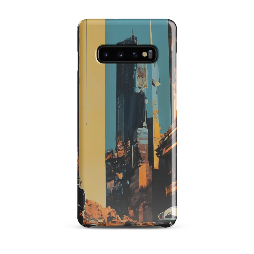 Urban Dreams: A Surreal Expedition | Phone Case |  S10 Plus | Snap Case | Glossy