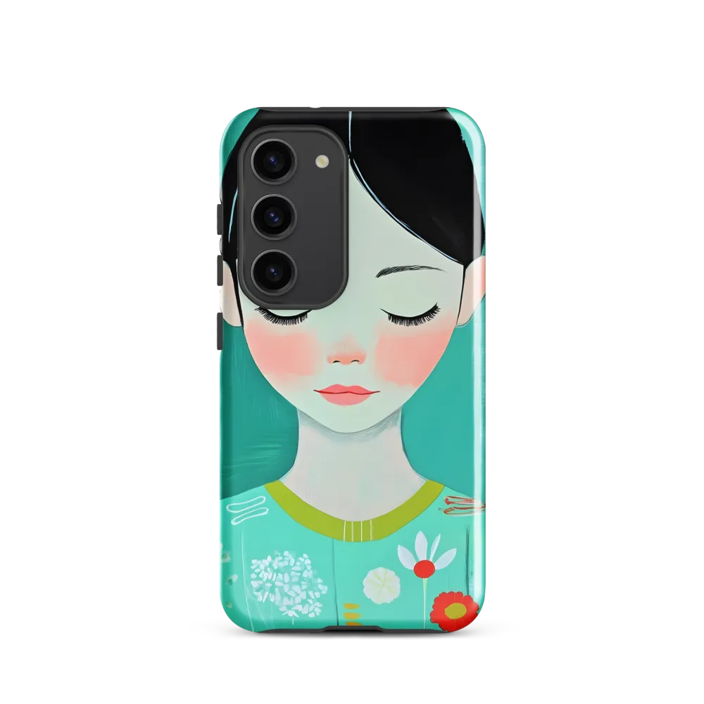 Tranquil Blossom | Phone Case |  S23 | Tough Case | Glossy