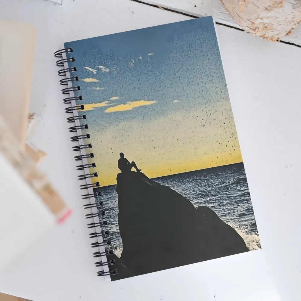 Solitude at Dusk | Spiral Notebook