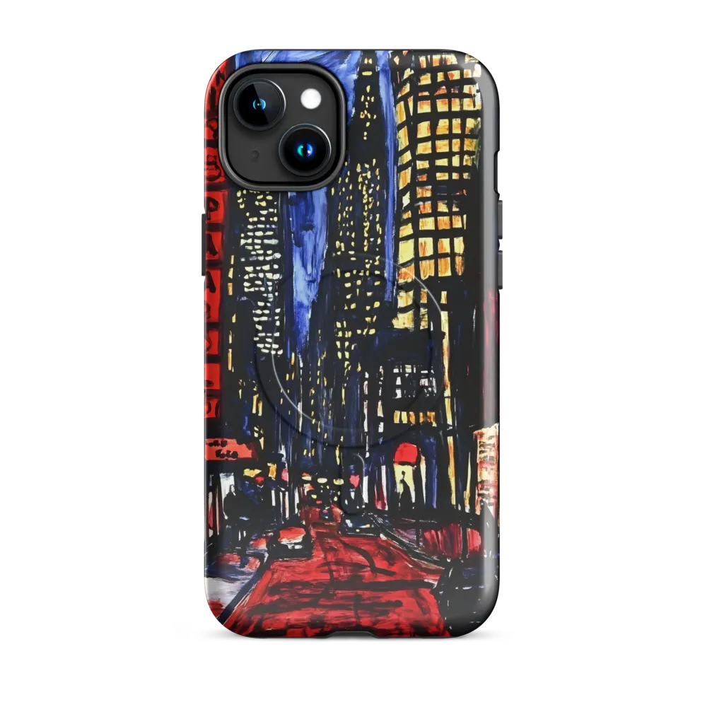 Urban Nightscape: A Journey Through Neon Lights