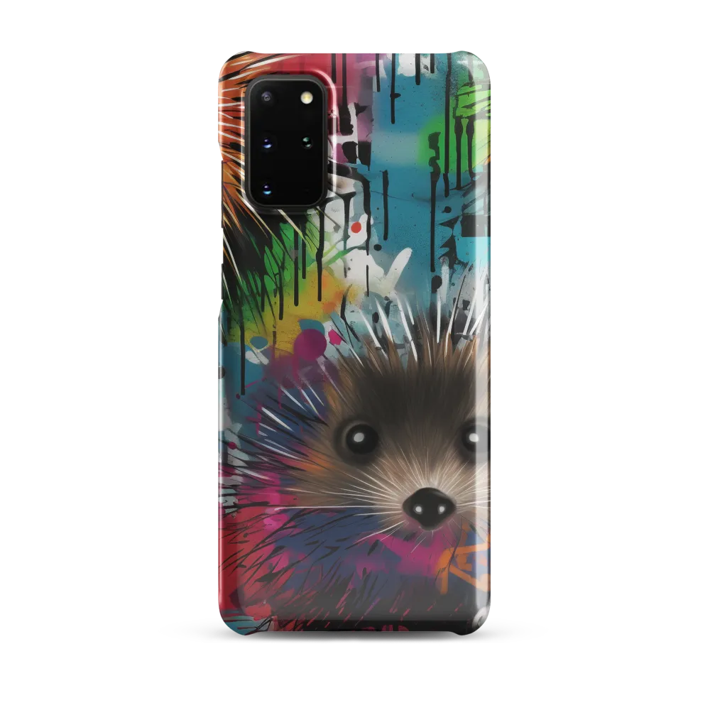 Whimsical Hedgehogs in a Kaleidoscopic Wonderland
