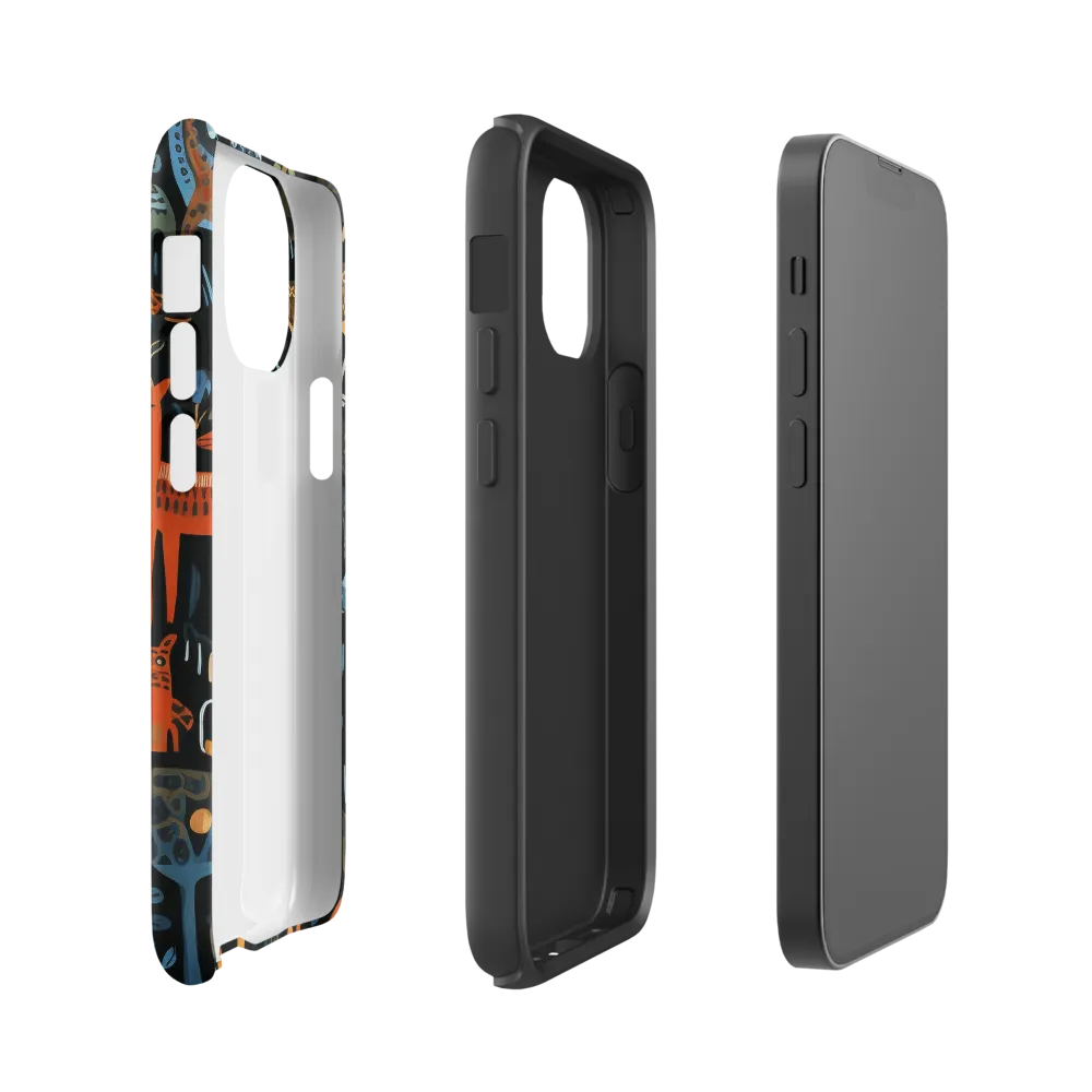 Whimsy in the Wild | Phone Case |  13 mini | Tough Case | Matte