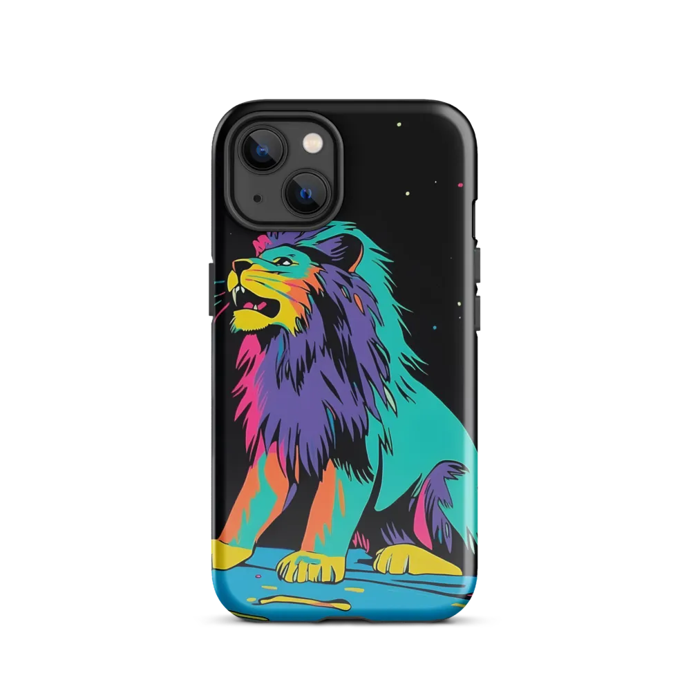 Roaring Colors: The Neon Lion
