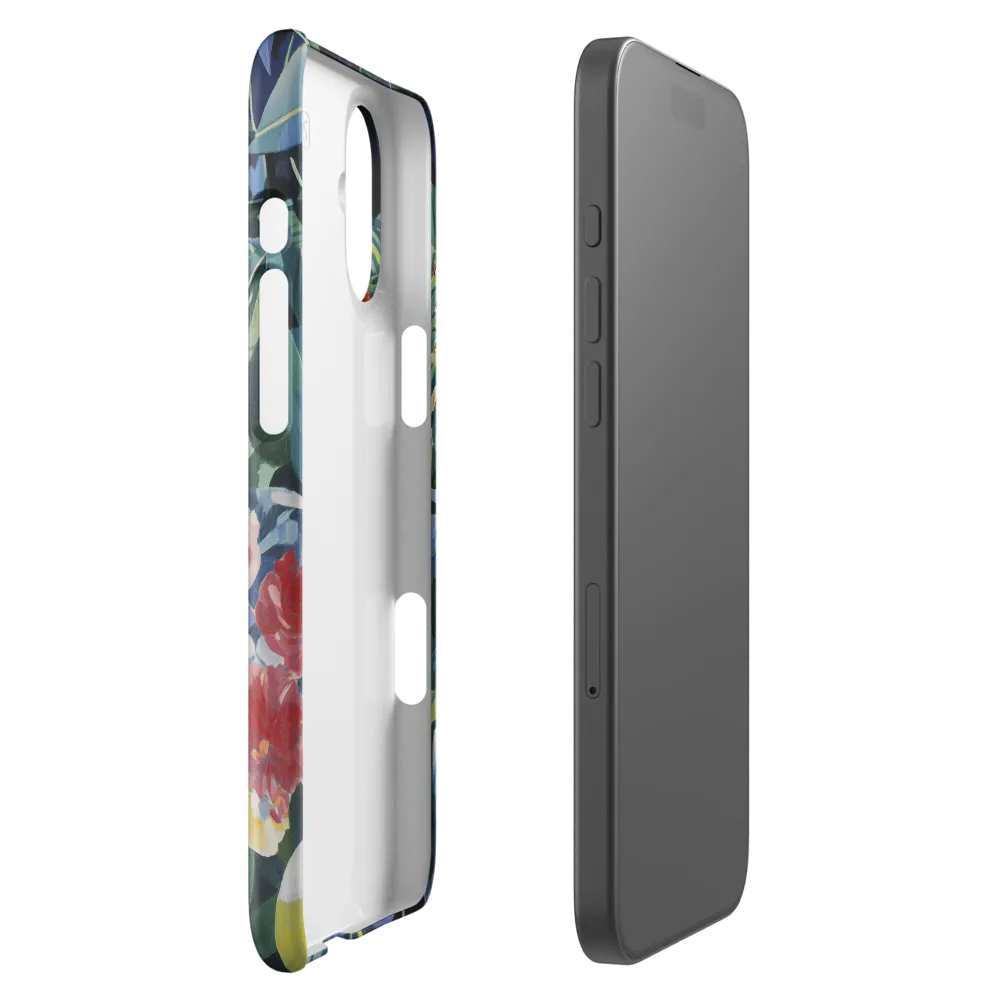 Hidden Majesty: The Jaguar Amongst Tropical Splendor | Phone Case |  16 Plus | Snap Case | Glossy