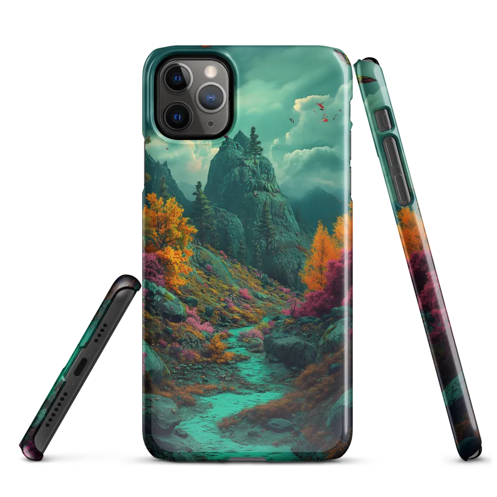 Ethereal Landscapes: A Journey Through Color | Phone Case |  11 Pro Max | Snap Case | Glossy