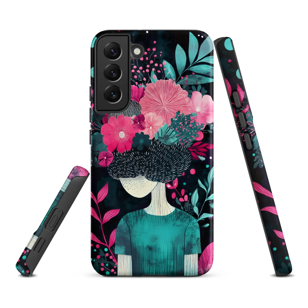 Floral Harmony: A Portrait of Serenity