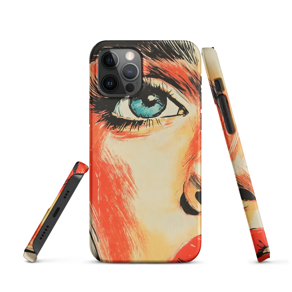 Intense Gaze: A Pop Art Portrait