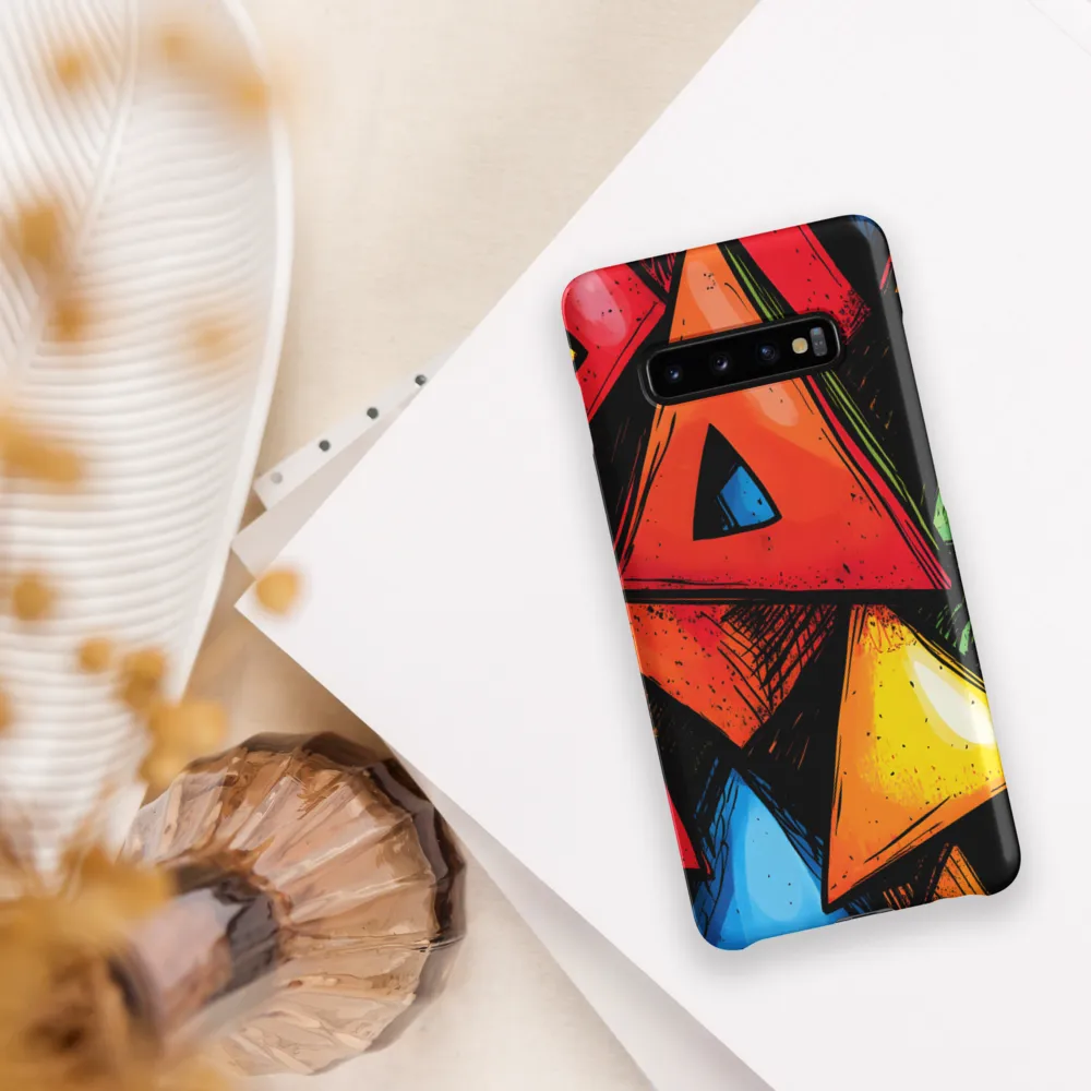 Vibrant Triangles in Abstract Harmony