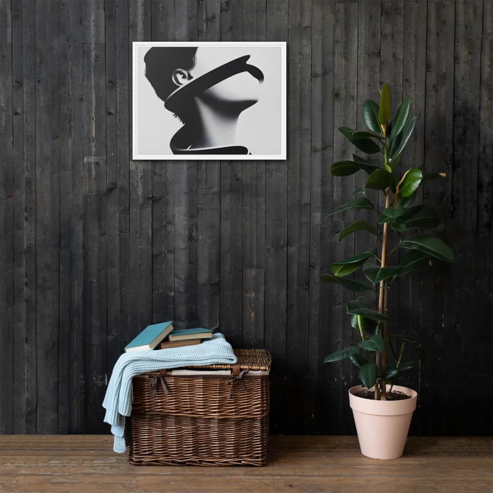 Entwined Identity | Canvas with White Frame | 18″×24″